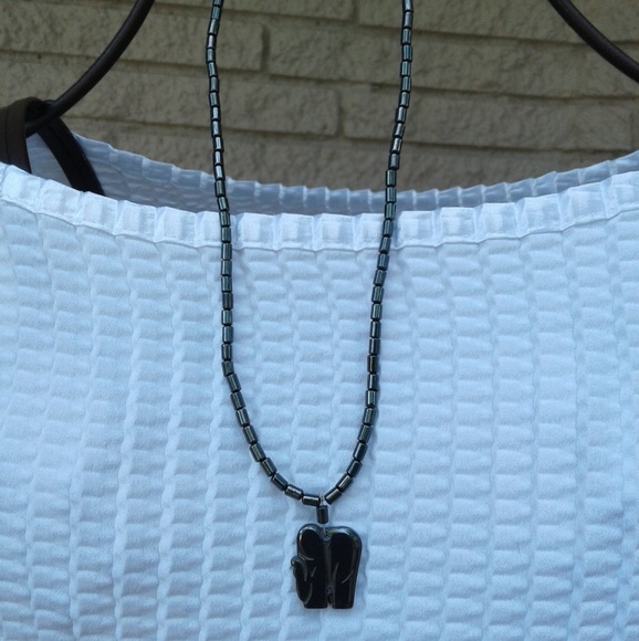 Elephant Hermatite Neclace. - Picture 4 of 8